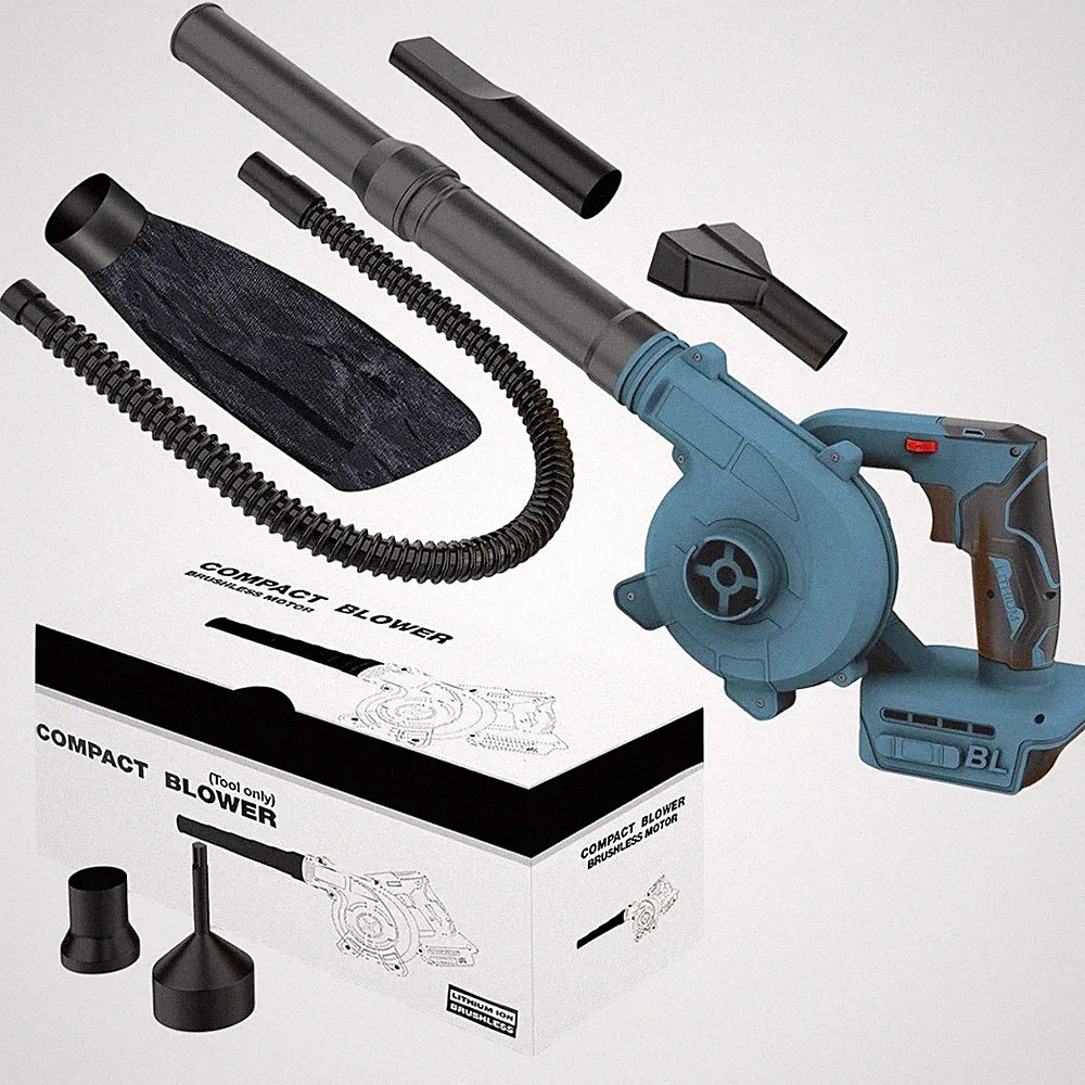 2 in 1 für Bosch 18V GBA Akku Brushless Griff Elektro Gebläse Staubsauger