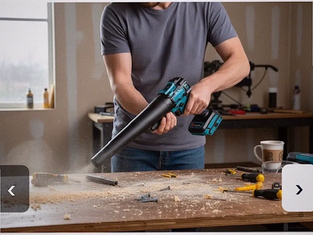 2in1 Akku Brushless Luftgebläse Handstaubsauger für 18V Bediengerät Akku nicht inkl.