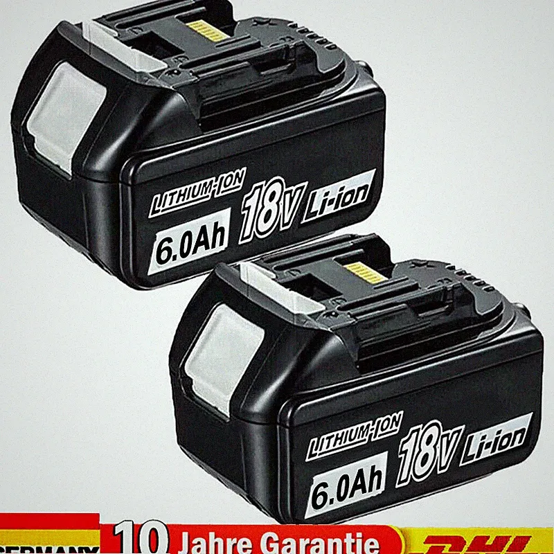 2X 18V/6,0Ah für Makita Akku BL1860B-2er Set-197422-4 BL1850B BL1830B BL1860 DHL