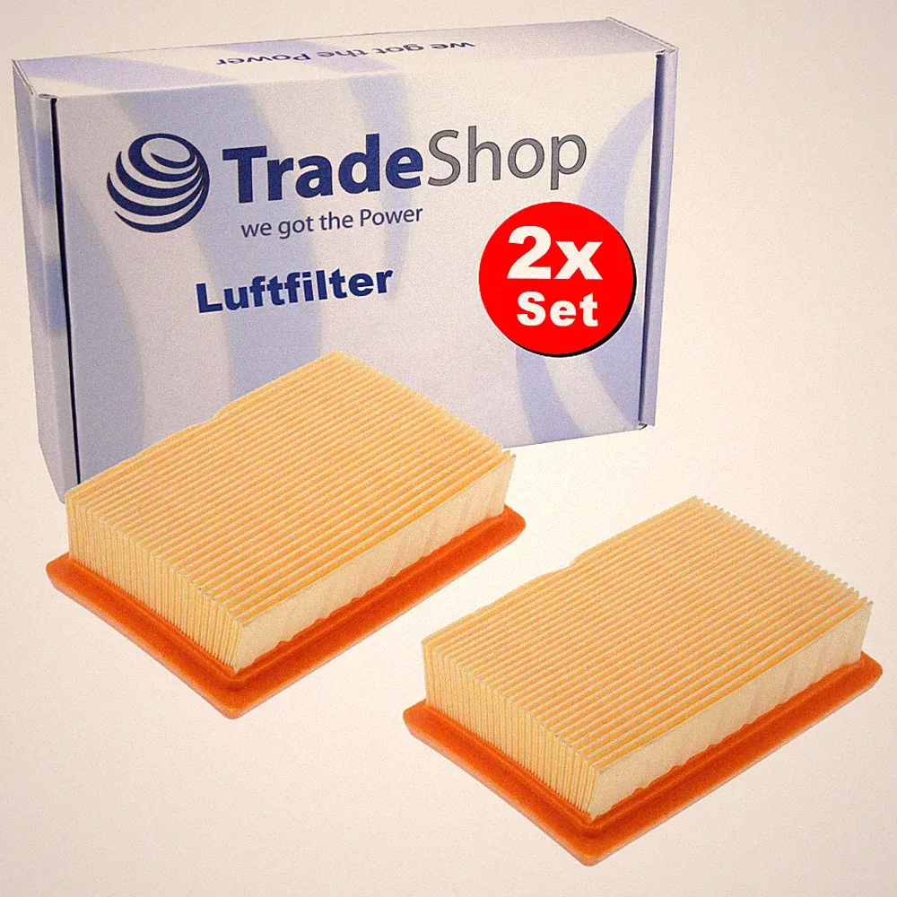 2x Luftfilter ersetzt Stihl 4203-141-0301, Stens 102-414 / Laubbläser Ersatzteil
