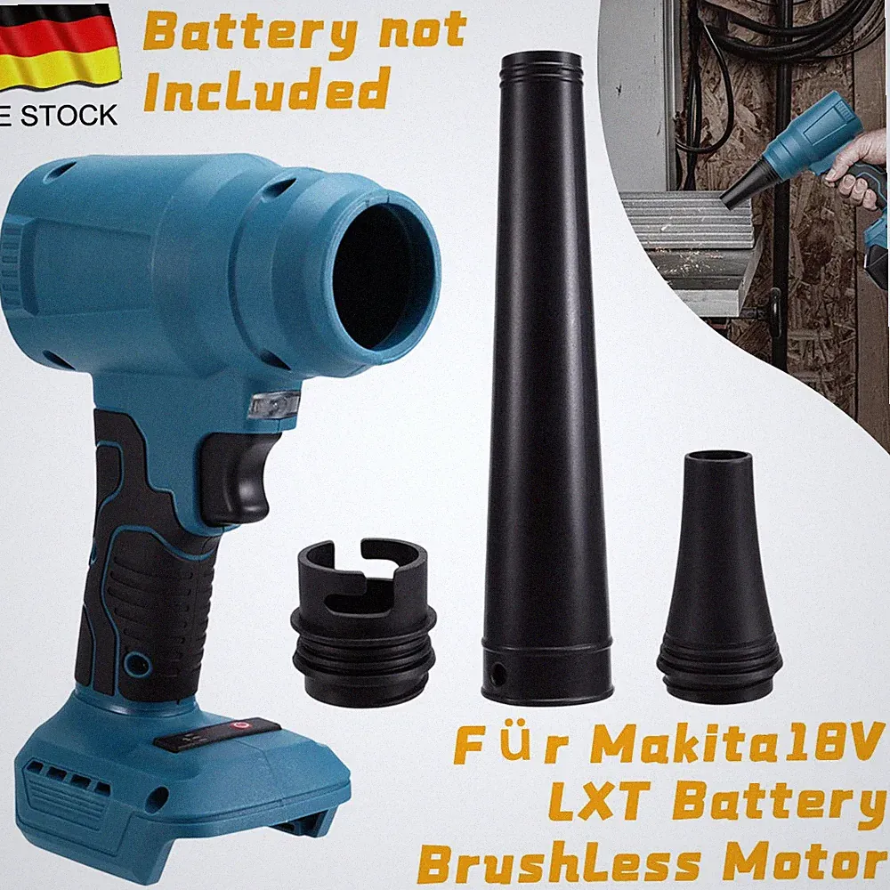 85000RPM Gebläse Staubgebläse Laubbläser Wiederaufladbar Für Makita 18V LXT Akku