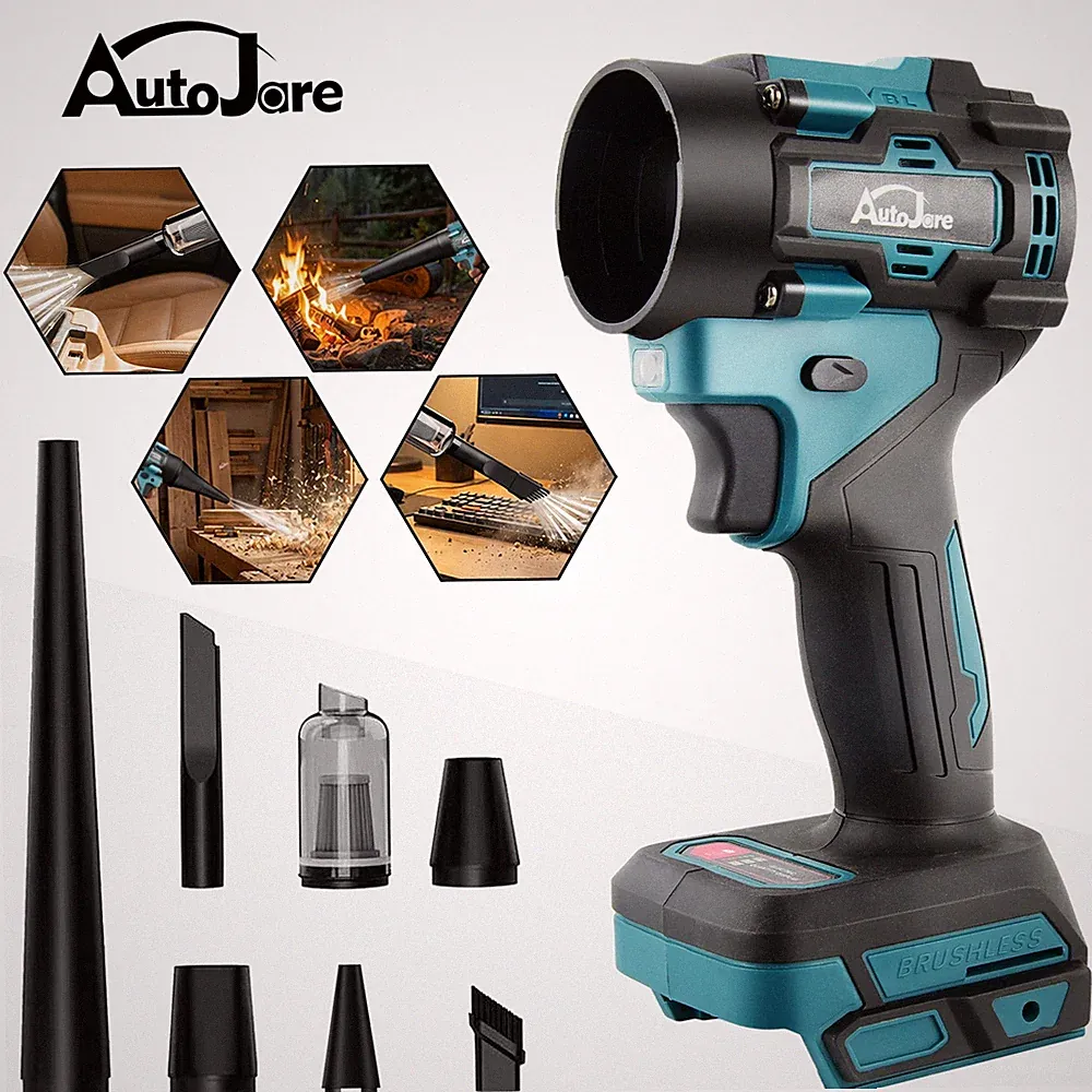88000RPM Für Makita 18V LXT Akku Gebläse Staubgebläse Laubbläser Wiederaufladbar