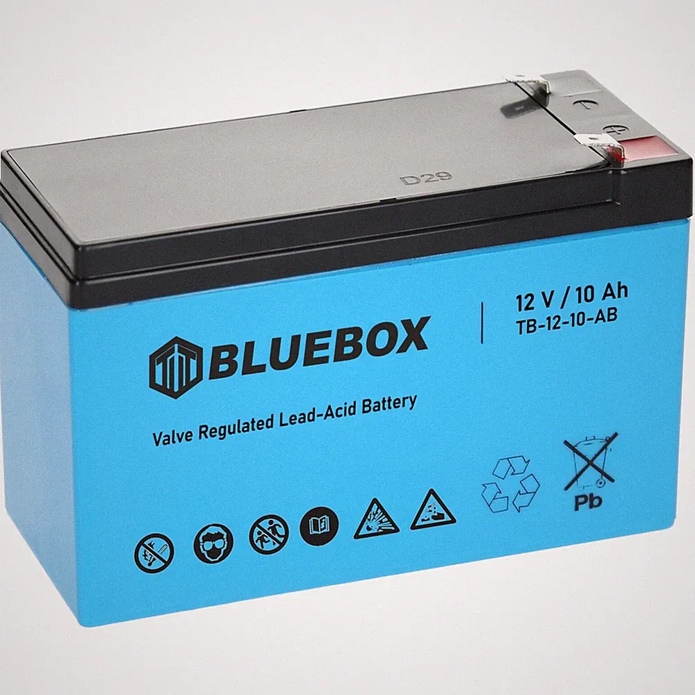 Akku 12V 10Ah Blei Gel Akku Batterie für Alarmanlage AGM USV