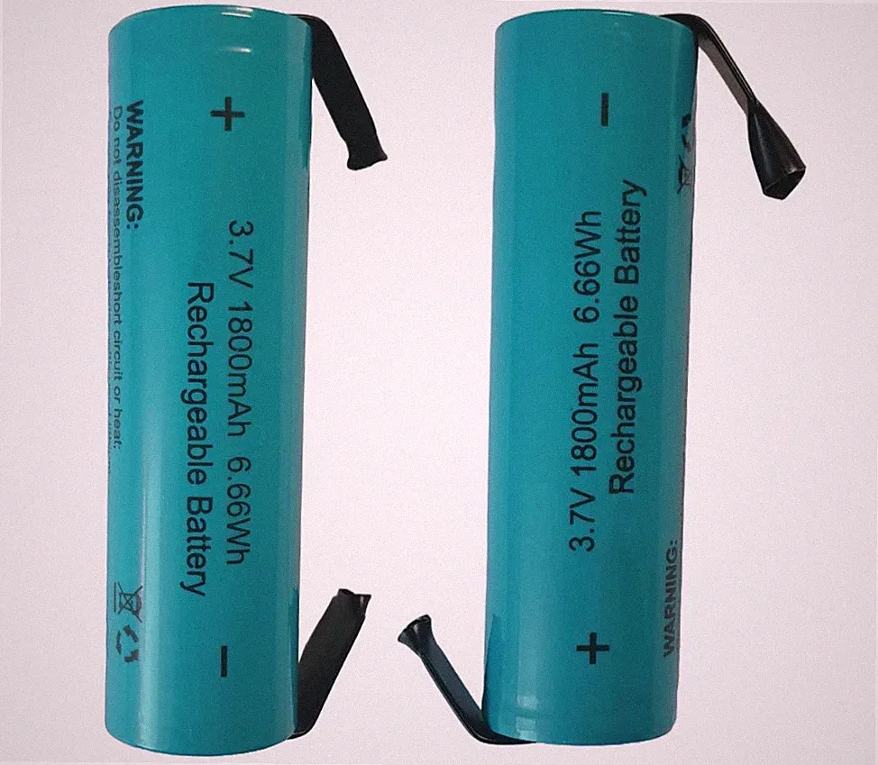 Akku 3,7V 2950mAh wiederaufladbar Lötfahne U Z Li-Ion Lithium-Ionen