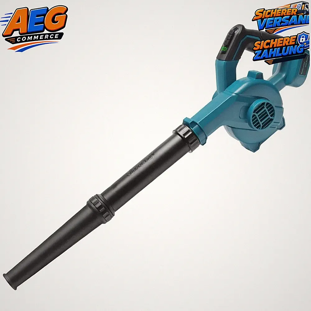 Akku-Laubbläser 18V 169 km/h Variable Drehzahl für Makita Akku Gartenpflege