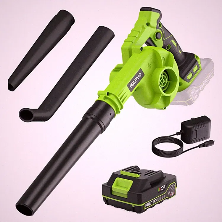 Akku Laubbläser 20V 200KmH 16000Umin Leicht Tragbar Outdoor Garten Terrasse