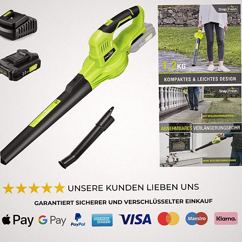 Akku Laubbläser 20V 210 km h 240m