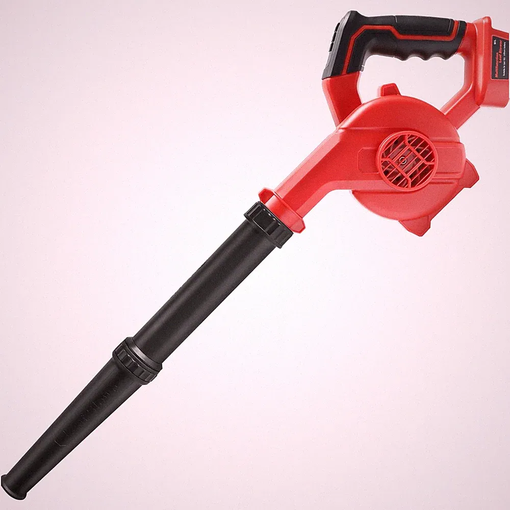 Akku-Laubbläser für Milwaukee 18V M18 Akku, elektrische Baustelle rot