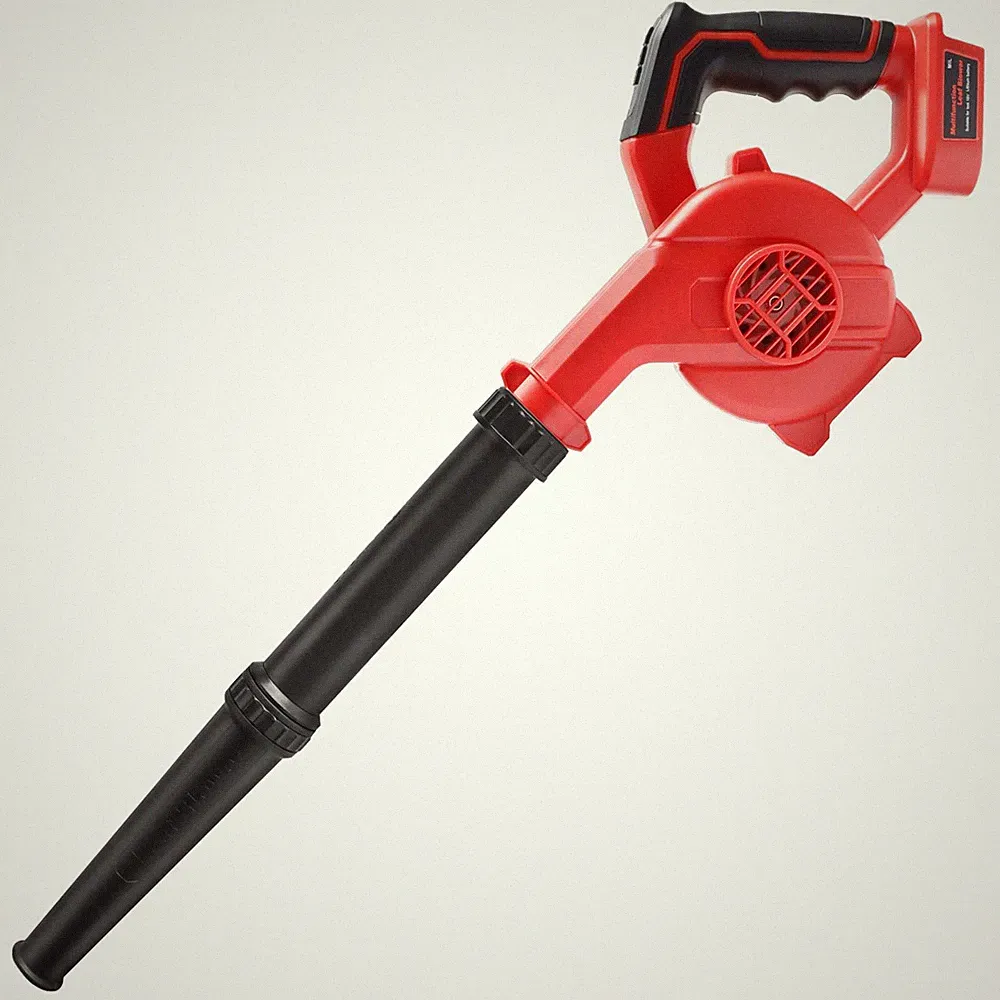 Akku-Laubbläser für Milwaukee 18V M18 Akku, elektrisches Handgerät rot