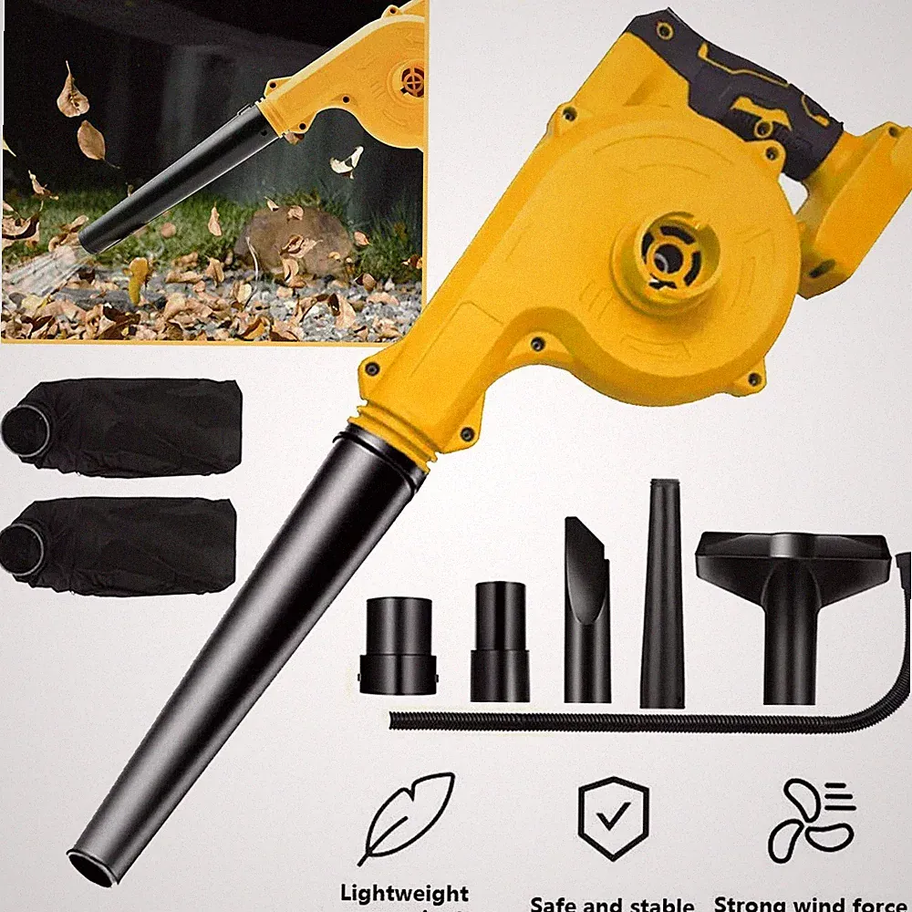 Akku Laubbläser/Gebläse für Dewalt 18V 20V Akkus Luftgebläse für Rasenpflege