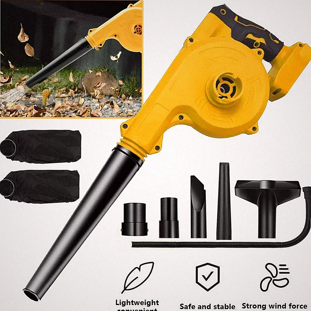 Akku Laubbläser/Gebläse für Dewalt 18V 20V Akkus Luftgebläse für Rasenpflege
