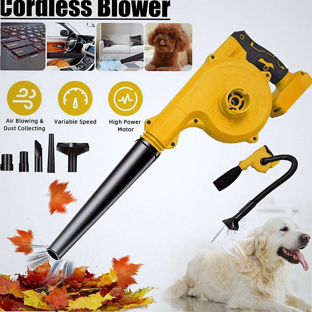 Akku Laubbläser Gebläse Laubsauger Bläser Sauger Rasenpflege für Dewalt 18/21V