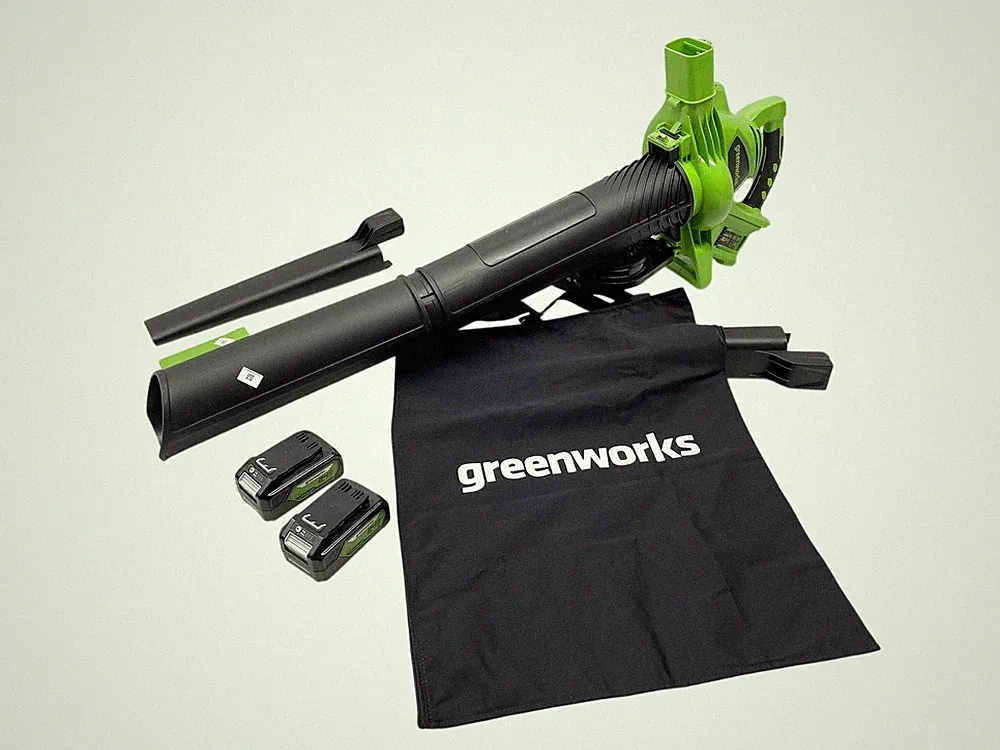Akku-Laubbläser Greenworks GD24X2BV 48V