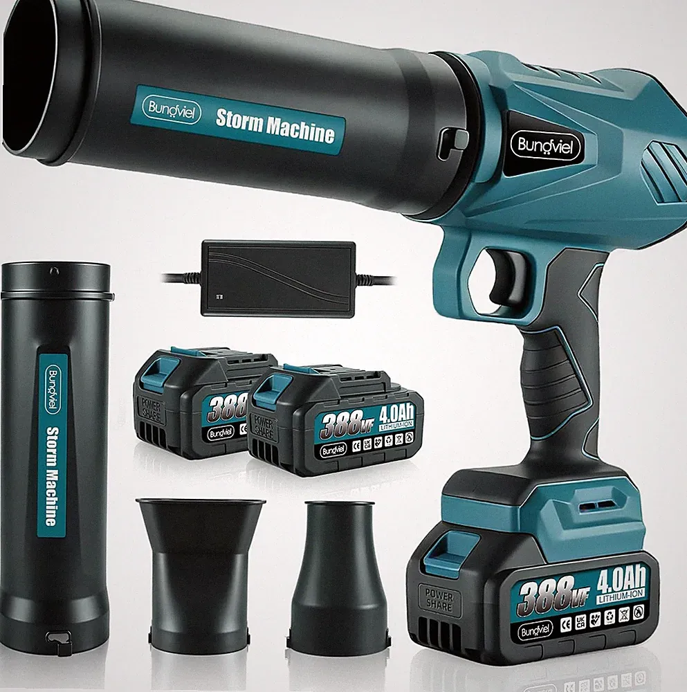 Akku Laubbläser Kompatibel Mit Makita 18V Akku,52.000 U/Min Bürstenloser Motor M