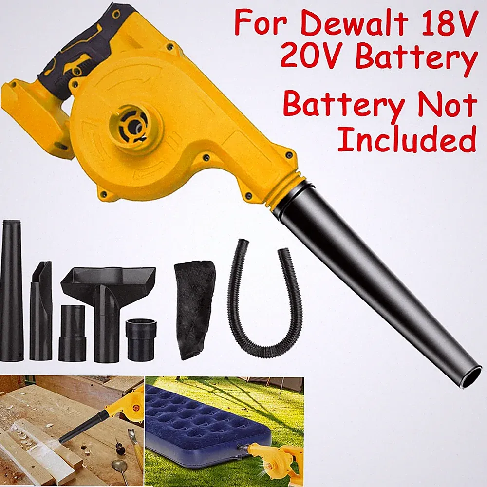 Akku Laubbläser & Laubsauger für Dewalt 18V 20V XR Akku Elektrisch Gebläse Neu