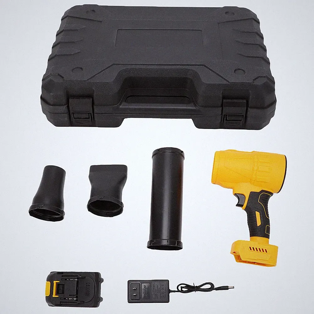 Akku-Laubbläser Mit 2000 MAh Akku Leichte Handgerät Turbofunktion K8K7