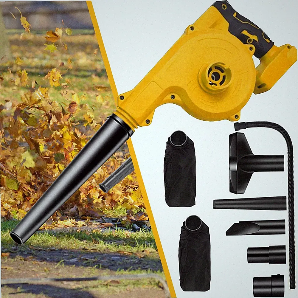 Akku Laubbläser Sauger für Dewalt 18/20V 2in1 Gebläse Laubbläser Akku Laubsauger