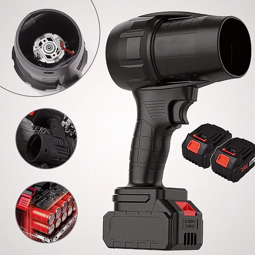 Akku-Laubbläser Turbo Gebläse,Auto Gewaltgebläse,Mini Staubgebläse,Laubgebläse