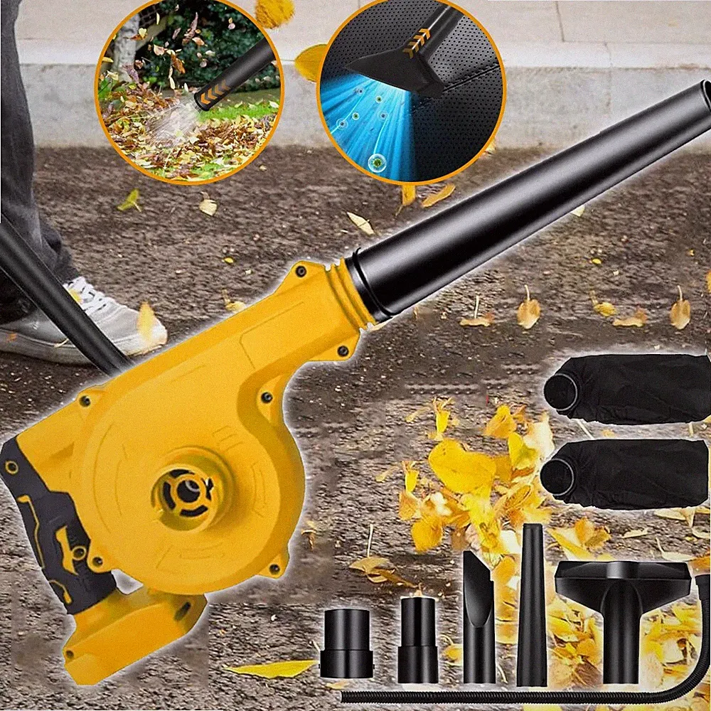 Akku-Laubsauger Laubbläser Elektro Hand Laubbläser Gebläse für Dewalt 18V 21V