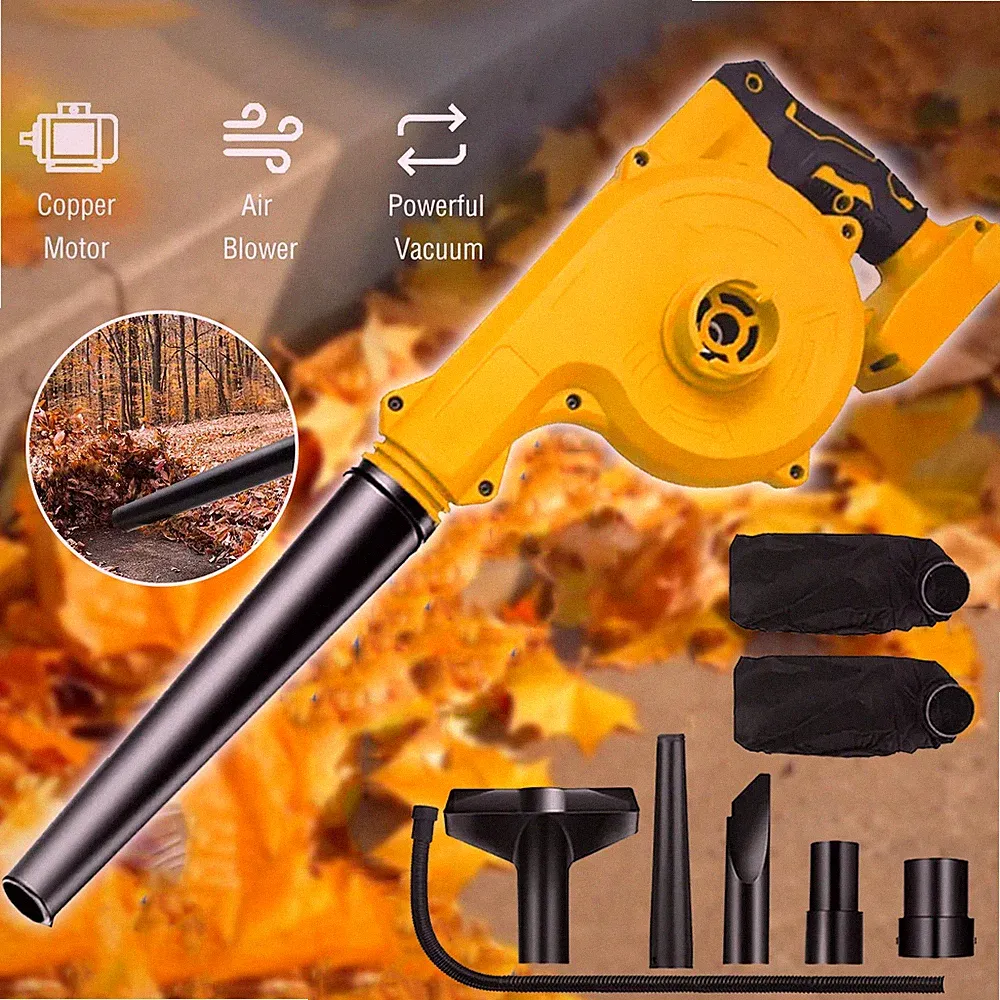Akku-Laubsauger Laubbläser Elektro Laubbläser & Staubsauger für Dewalt 18V 21V