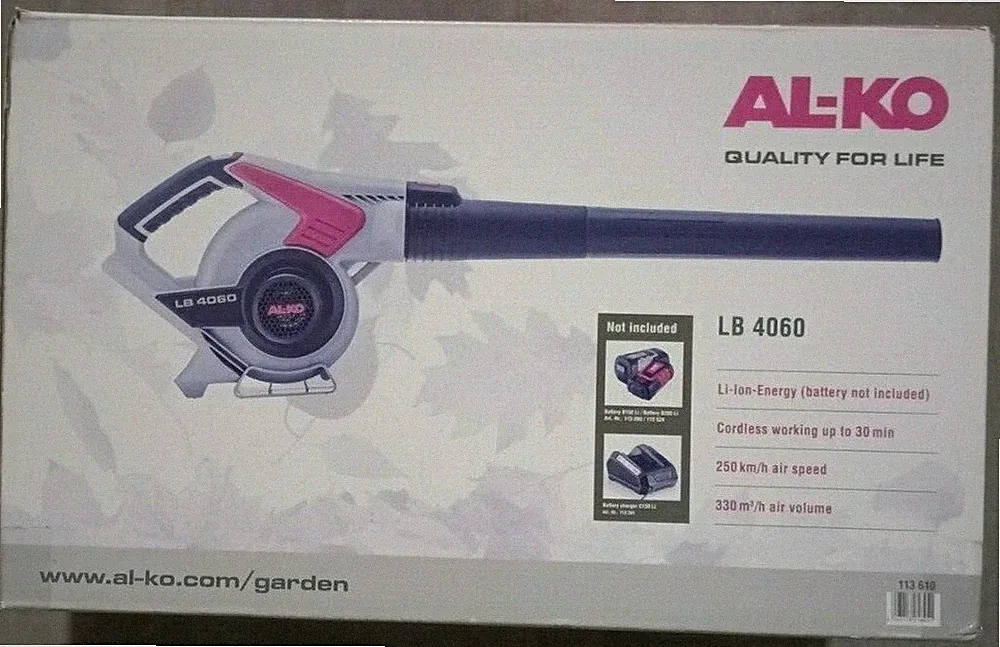 AL-KO Akku-Laubbläser LB 4060 ohne Akku und Ladegerät