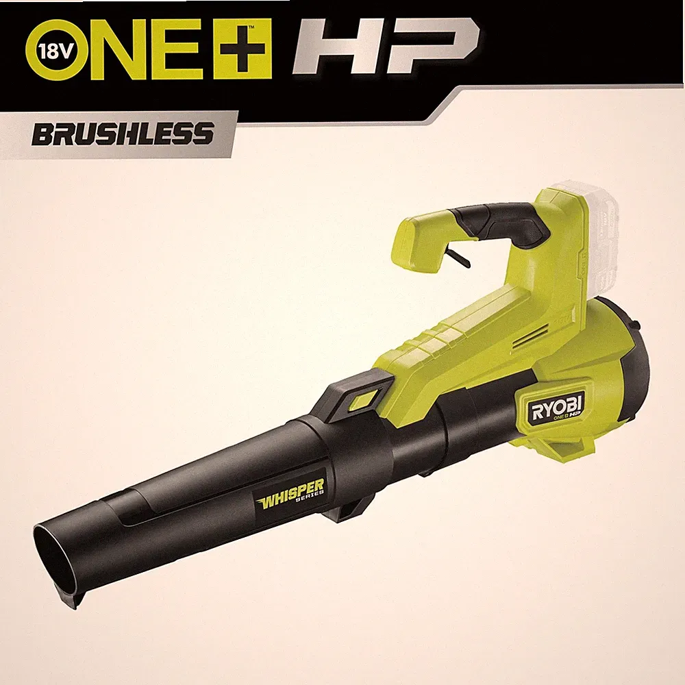 B-Ware Laubbläser RYOBI 18V ONE+ Brushless Akku-Laubgebläse ohne Akku&Ladegerät