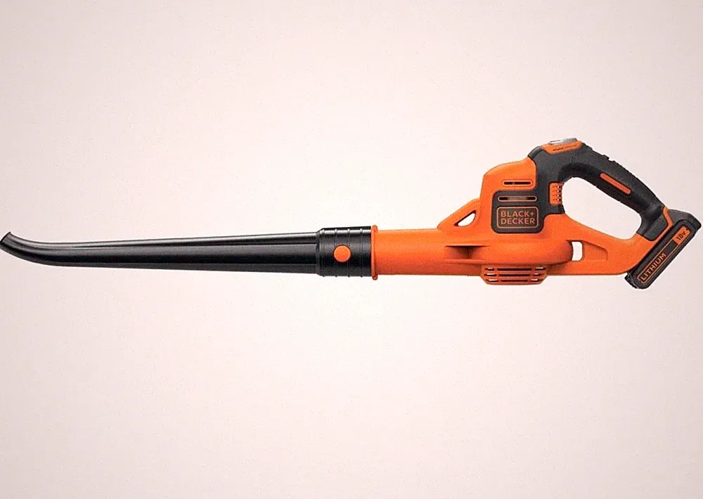 Black & Decker Akku Einfahrt Garten Laubbläser 18V /2,0Ah Akku + Ladegerät