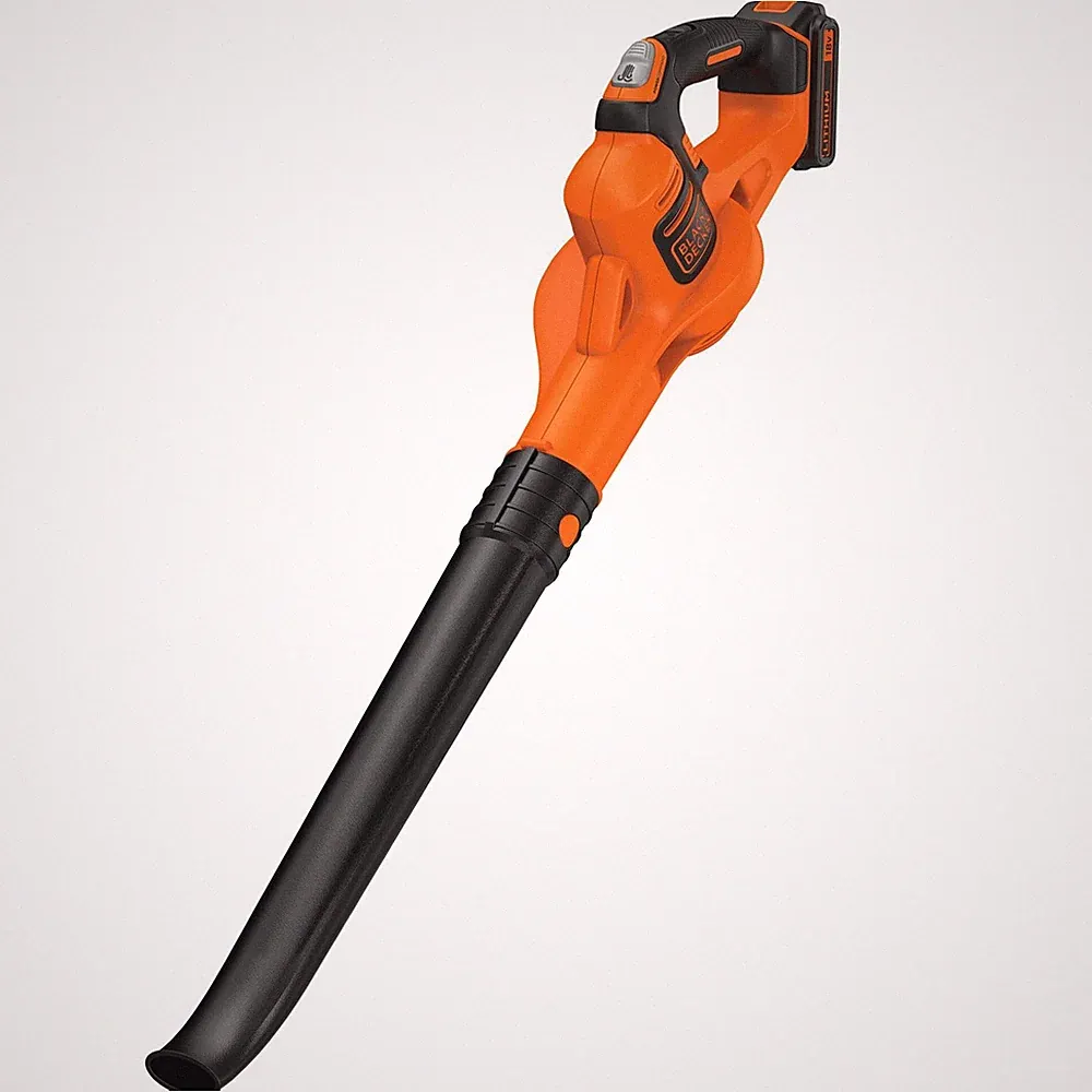 BLACK+DECKER Akku-Laubbläser 18V 209km/h Blasgeschwindigkeit ohne Akku Ladegerät