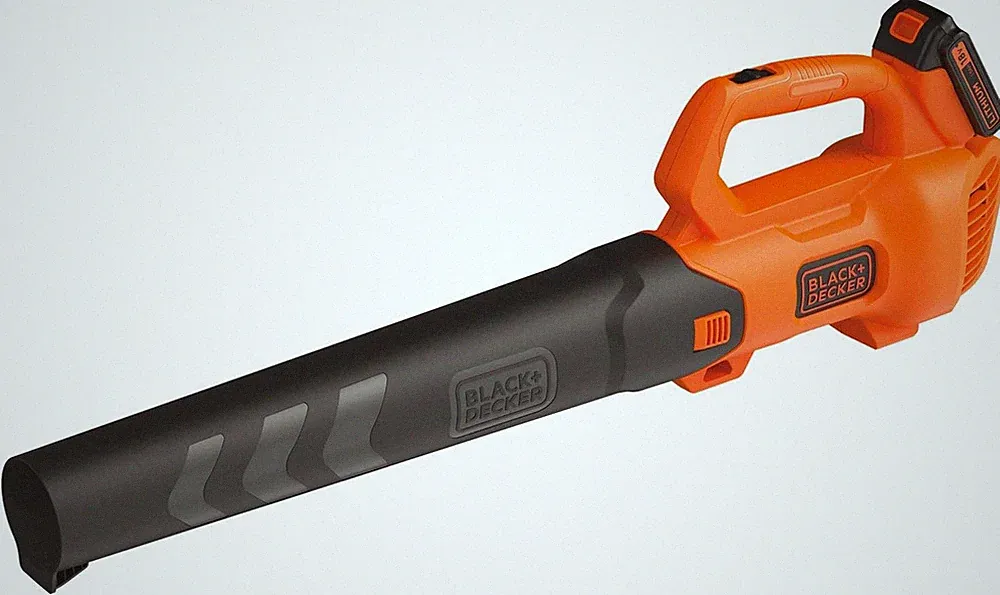Black+Decker BCBL200 18-V-Akku-Laubbläser mit Akku und Ladegerät
