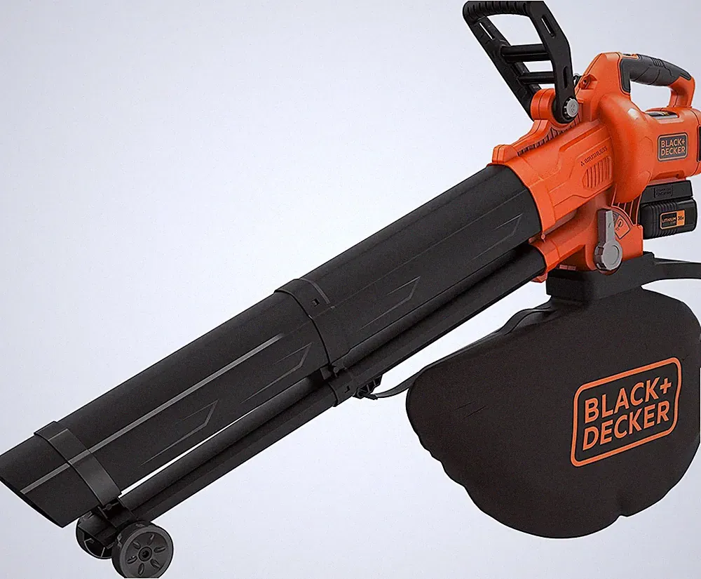 BLACK+DECKER BCBLV3625L1 Akku Laubsauger Bläser Häcksler 3-in-1 36V/2,5Ah Li-Ion
