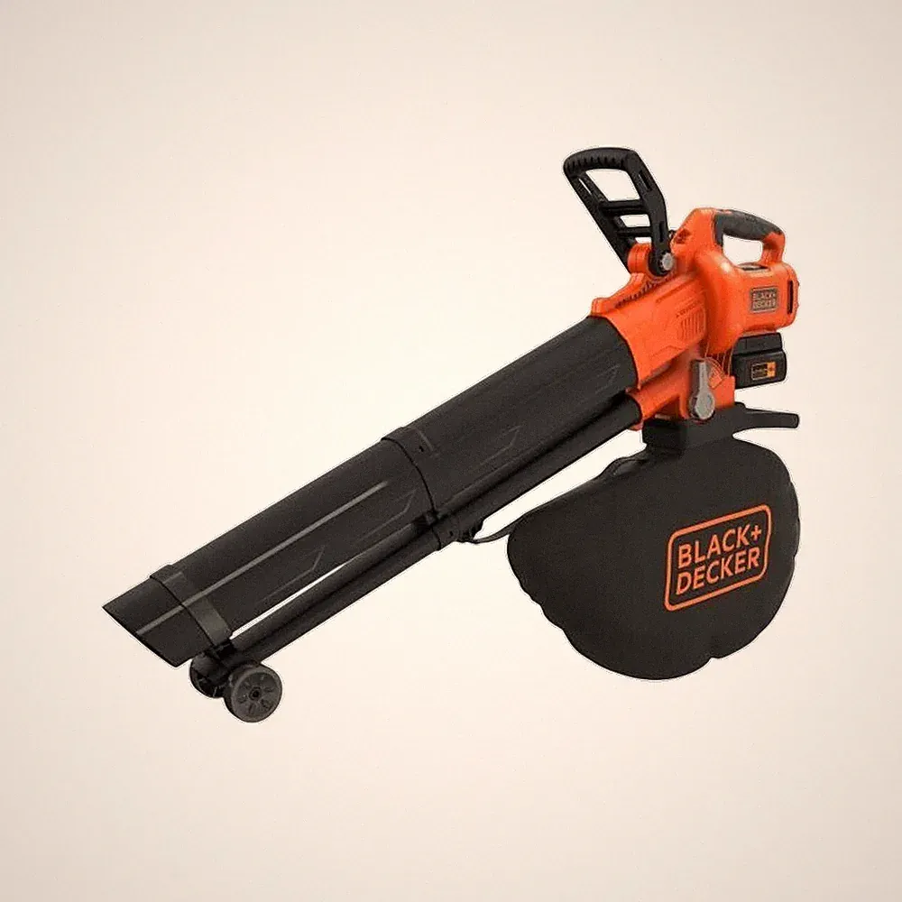 Black & Decker BCBLV3625L1 Laubsauger 36V 2.5Ah Schwarz Orange