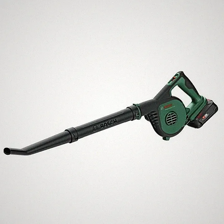 Bosch Akku-Laubbläser 18V 2,5Ah UniversalLeafBlower 130km/h leicht grün Set