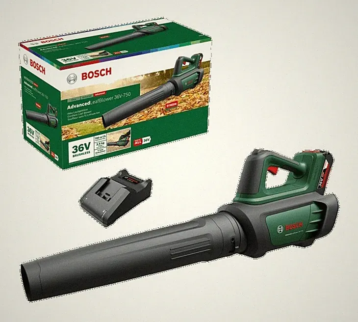 BOSCH Akku-Laubbläser mit Akku und Ladegerät ADVANCEDLEAFBLOWER-36V-750 2,0AH