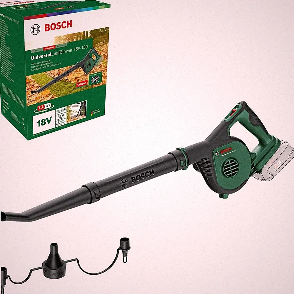 Bosch Akku-Laubbläser Universal leafblower 18V-130 18Volt System Ohne Akku STARK