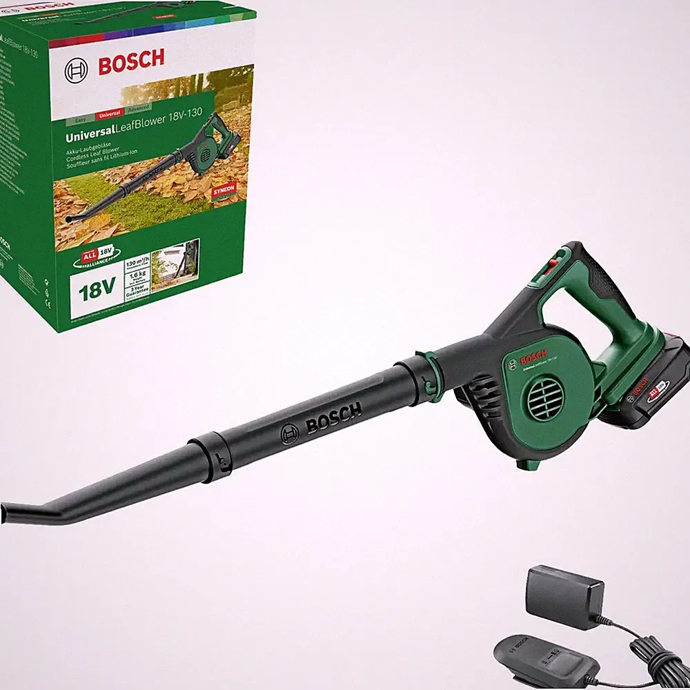 Bosch Home and Garden 06008A0600 UniversalLeafBlower 18V-130 Akku Laubbläser