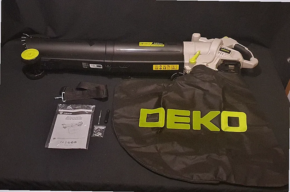 DEKO 40V Brushless Laubbläser Staubsauger Mulcher DKPGBLB20VB5 ohne Akku Ladegerät