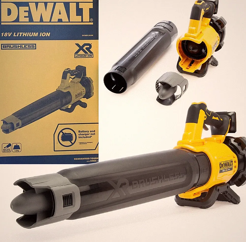 DeWalt Akku-Gebläse Laubbläser Laubsauger 18 V XR Li-Ion DCMBL562N-XJ