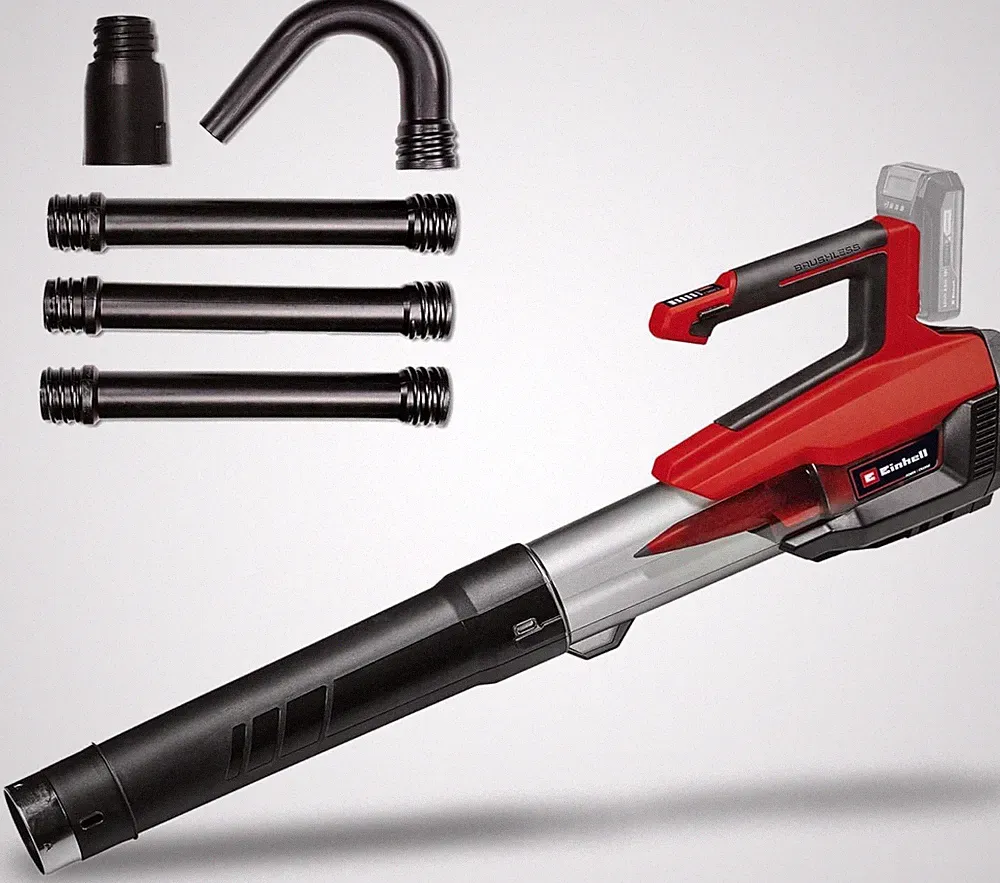 Einhell Akku-Laubbläser GP-LB 18/200 Li 18V Power X-Change mit Dachrinnen-Set