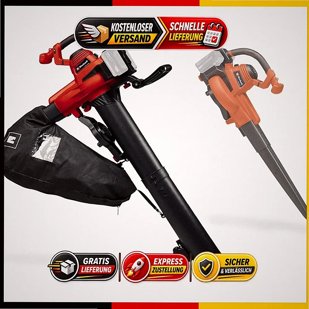 Einhell Akku-Laubsauger GE-CL 36/230 Li E-Solo 36V Laubbläser - Ohne Akku