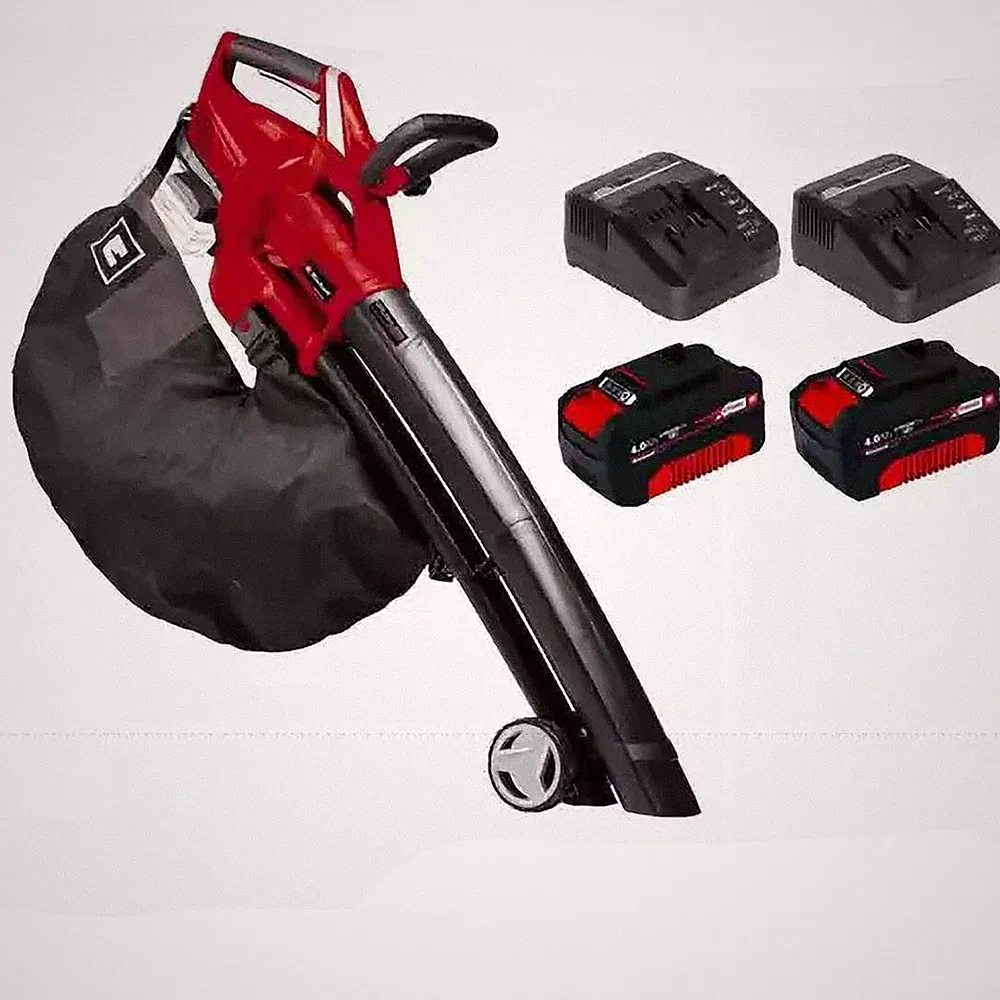 Einhell Akku-Laubsauger Laubbläser GE-CL 36 Li E-36V 2 x 18V Akku, Ladegerät