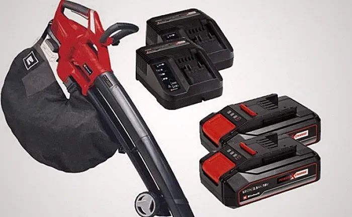 Einhell Laubsauger Sonderset GE-CL 36 Li 3433600 inkl. 2x 2,5 Ah Starterkit