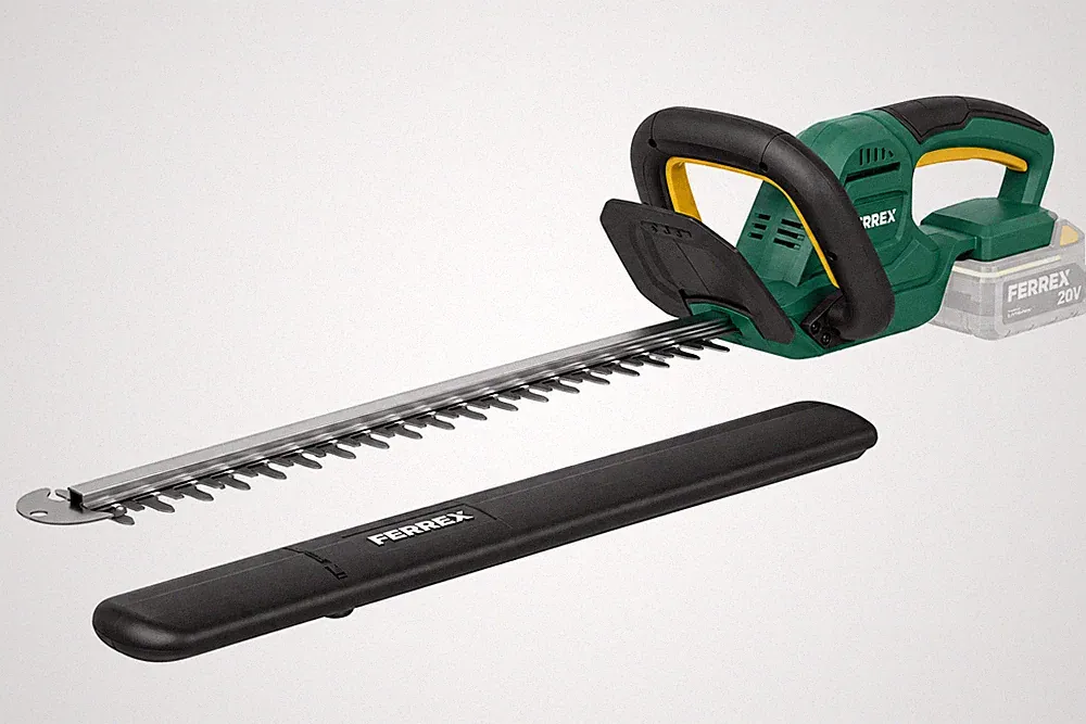 Ferrex 20V Akku Heckenschere Heckenschneider Ohne Akku und Ladegerät
