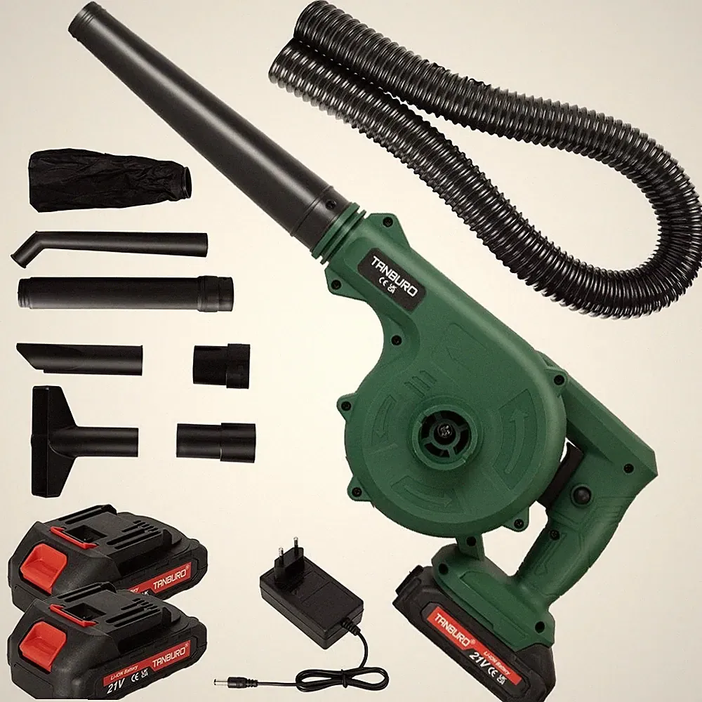 Für Dewalt 18V 20V Akku 2 In 1 Elektrische Laubbläser Gebläse Laubsauger Bläser