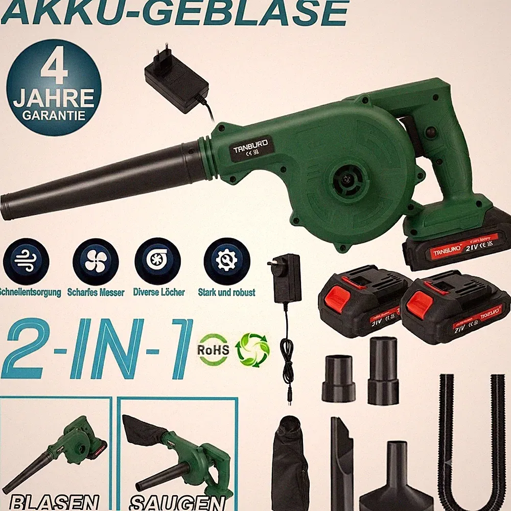 laubbläser akku mit fangsack