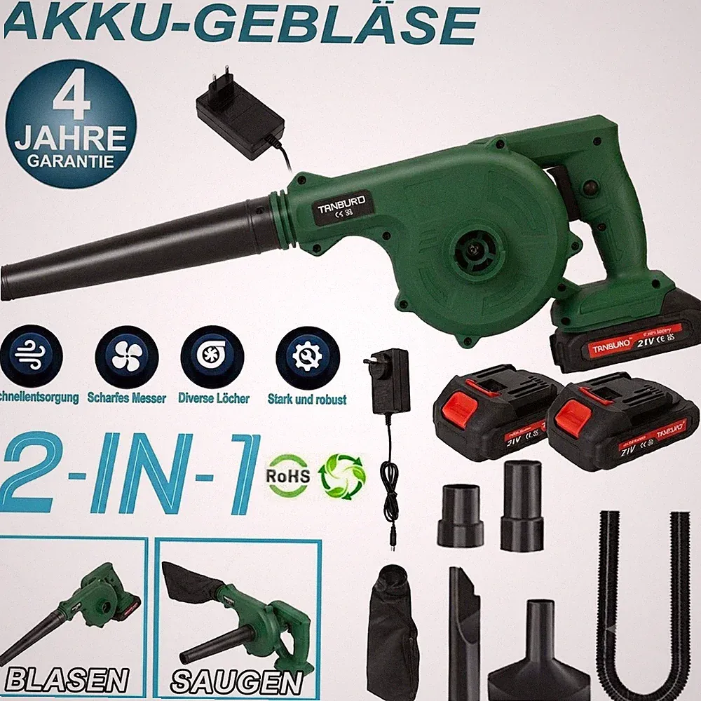 laubbläser akku mit fangsack