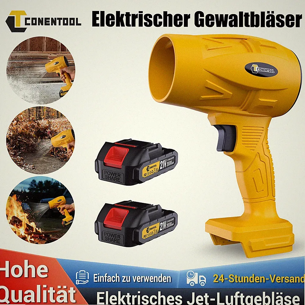 Für Makita 21V Turbogebläse Akku Bläser Gebläse 700W Mini Turbo Luftgebläse DHL