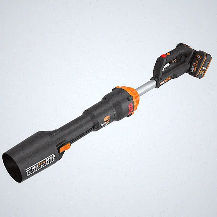 Gebläse bei Batteriebetrieb Worx WG585E Leafjet Mit 2 Akkus und Ladegerät Doppel
