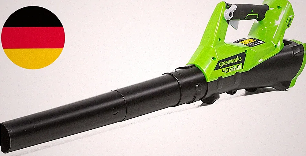 Greenworks G40AB Axial Akku Laubbläser Mit Tempomat, 177 Km/H, 11,05 M³/Min OHNE