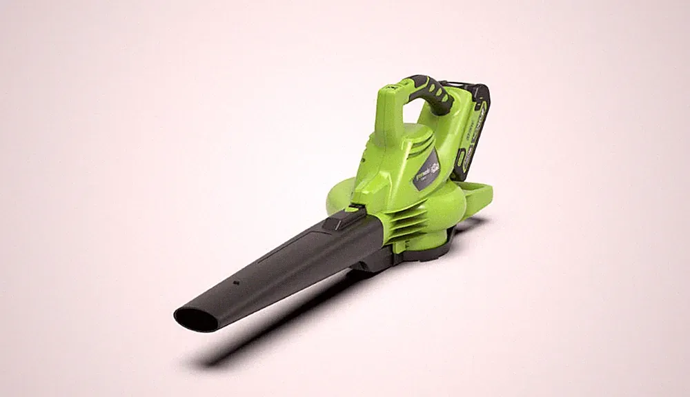 greenworks 40v akku laubsauger/laubbläser ohne akku