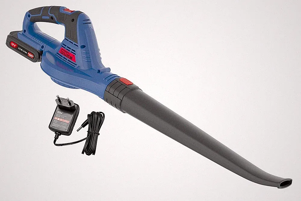 Güde Akku-Laubbläser Laubgebläse Handbläser mit Akku 18V und Ladegerät